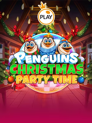 Penguins Christmas Party Time